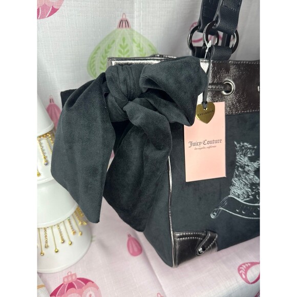 Juicy Couture Daydreamer Tote, Liquorice/Silver - Picture 4 of 5